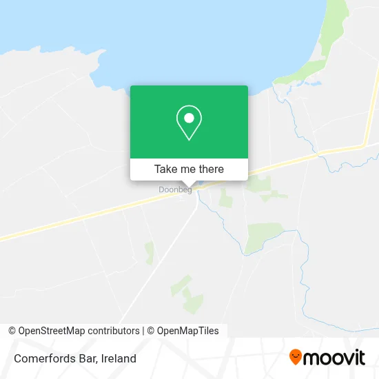Comerfords Bar map