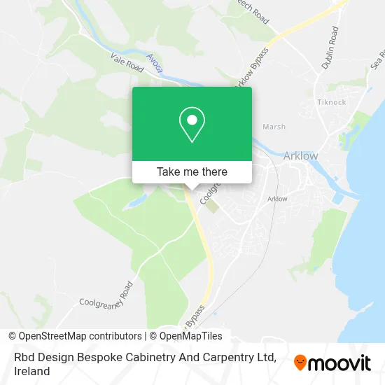 Rbd Design Bespoke Cabinetry And Carpentry Ltd map