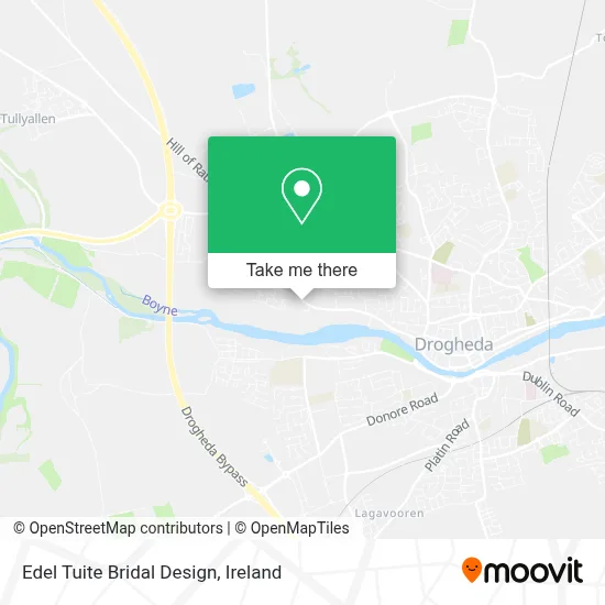 Edel Tuite Bridal Design map