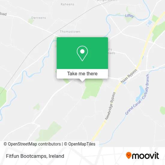 Fitfun Bootcamps map