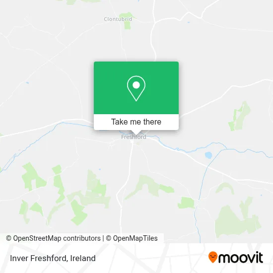 Inver Freshford map