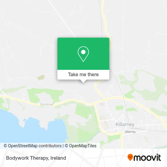 Bodywork Therapy map