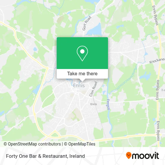 Forty One Bar & Restaurant map