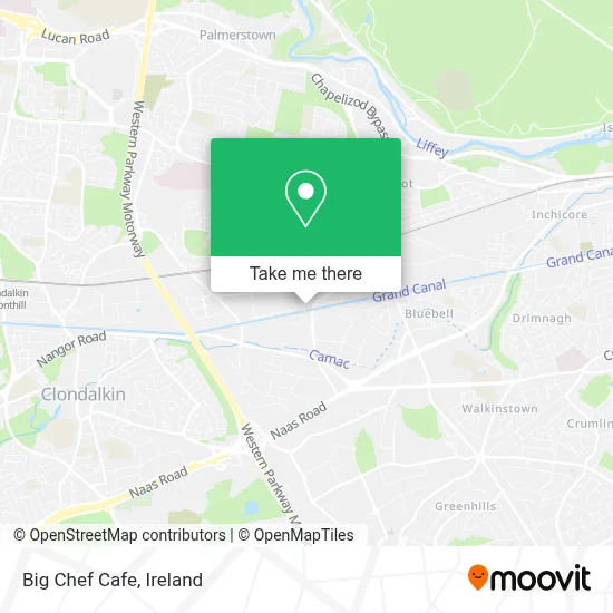 Big Chef Cafe map