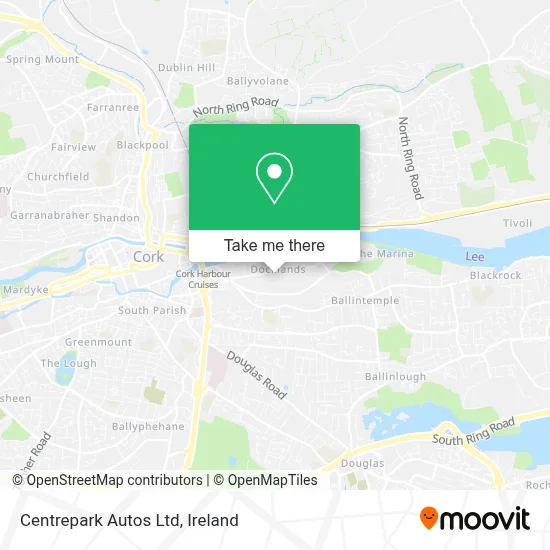 Centrepark Autos Ltd map