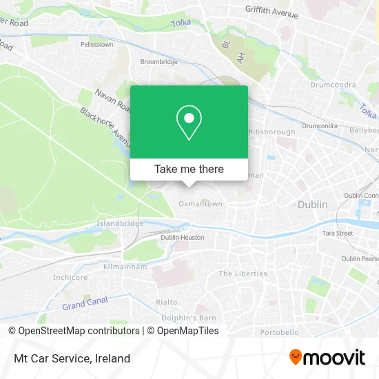 Mt Car Service map