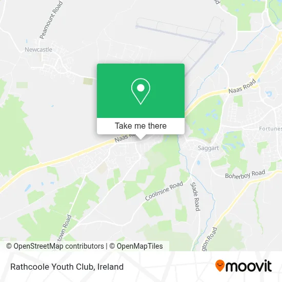 Rathcoole Youth Club map