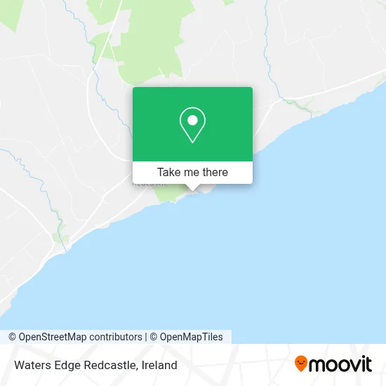 Waters Edge Redcastle map