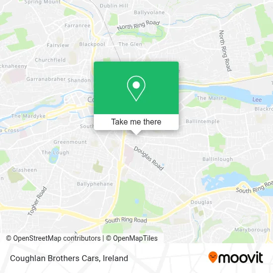 Coughlan Brothers Cars map