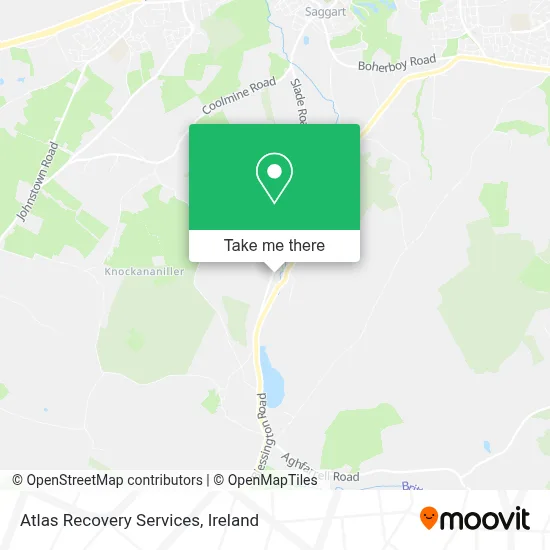 Atlas Recovery Services map