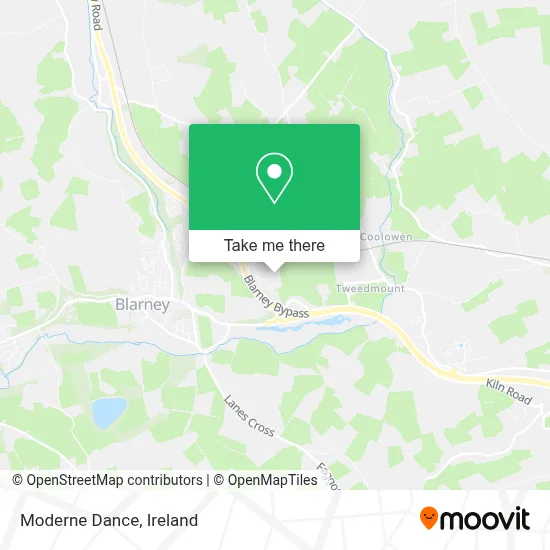 Moderne Dance map