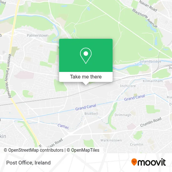 Post Office map