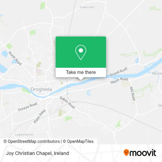 Joy Christian Chapel map