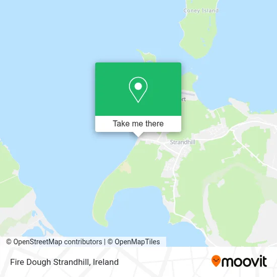 Fire Dough Strandhill map