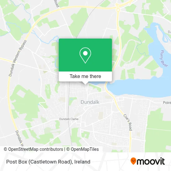 Post Box (Castletown Road) map