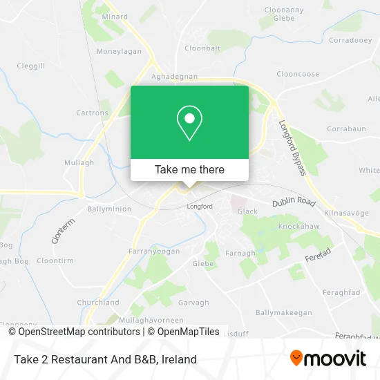 Take 2 Restaurant And B&B map