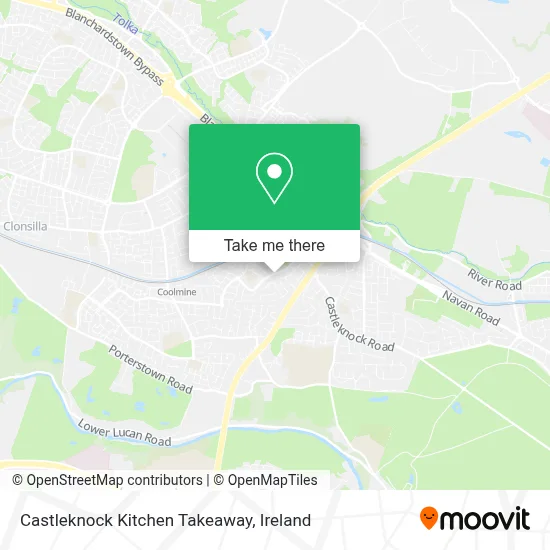 Castleknock Kitchen Takeaway map