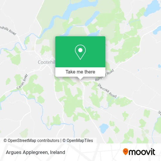 Argues Applegreen map