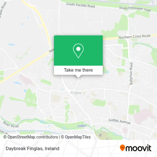 Daybreak Finglas map