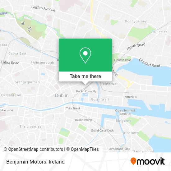 Benjamin Motors map