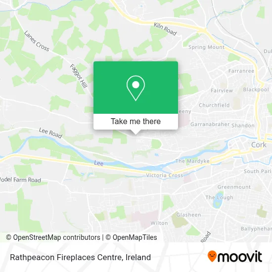 Rathpeacon Fireplaces Centre map