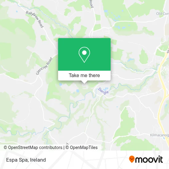 Espa Spa map