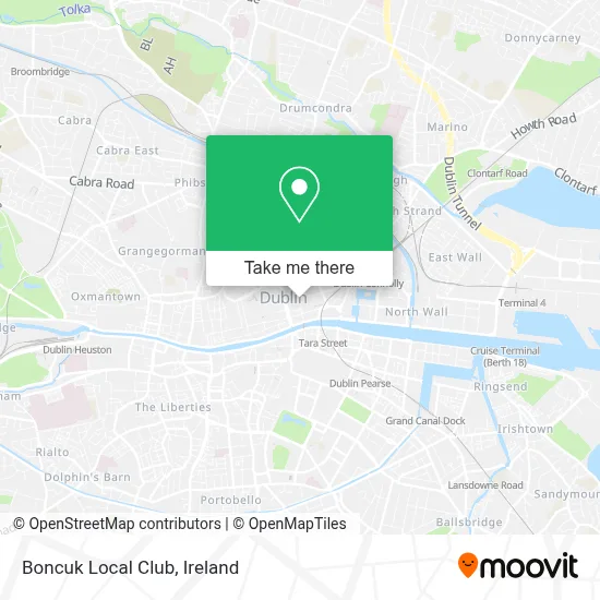 Boncuk Local Club map