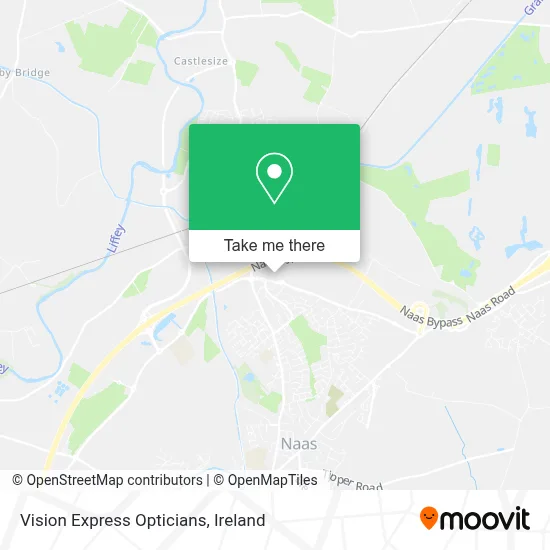 Vision Express Opticians map