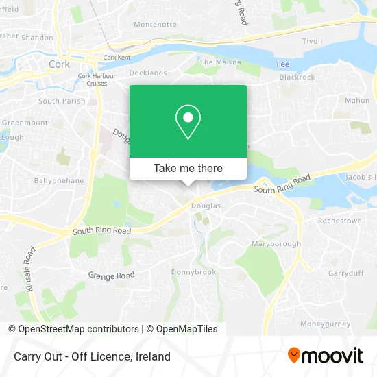 Carry Out - Off Licence map