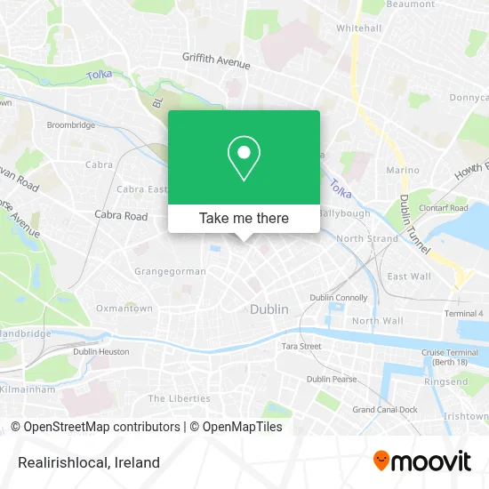 Realirishlocal map