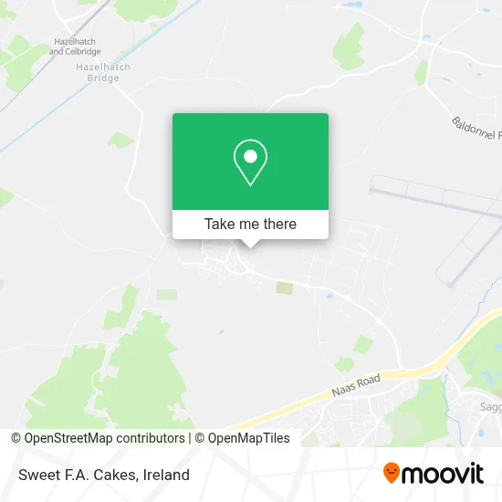Sweet F.A. Cakes map
