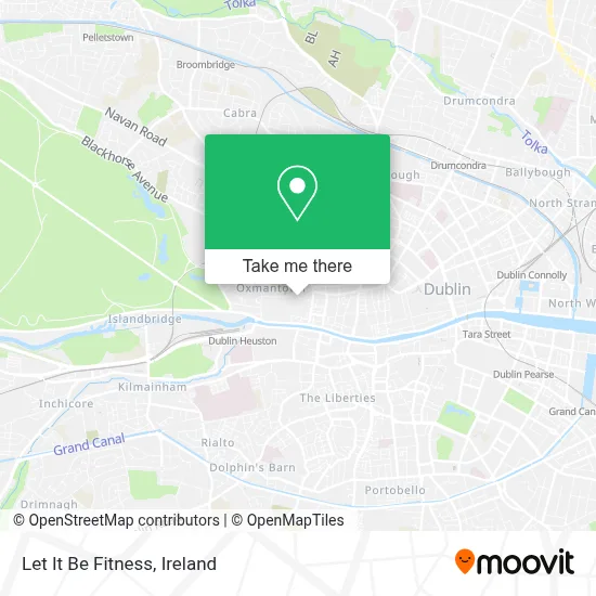 Let It Be Fitness map