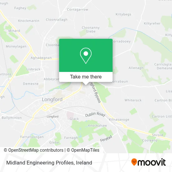 Midland Engineering Profiles map