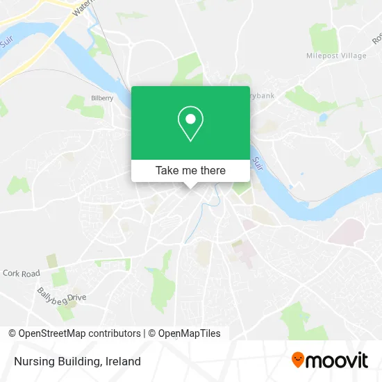 Nursing Building map