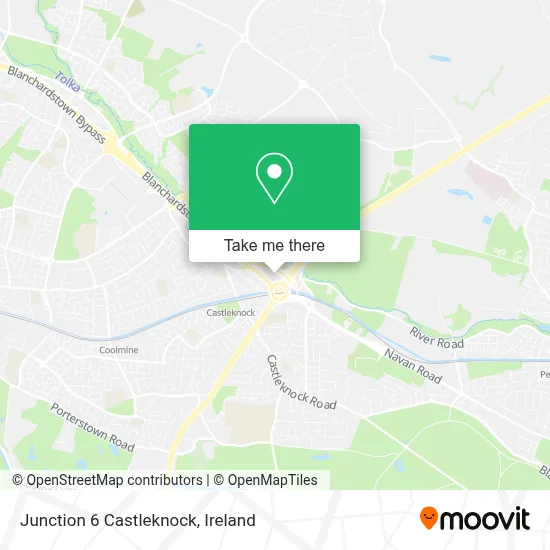 Junction 6 Castleknock map