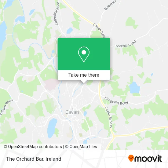 The Orchard Bar map