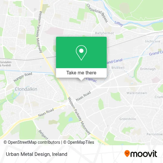 Urban Metal Design map