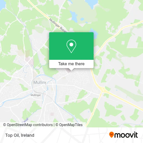 Top Oil map