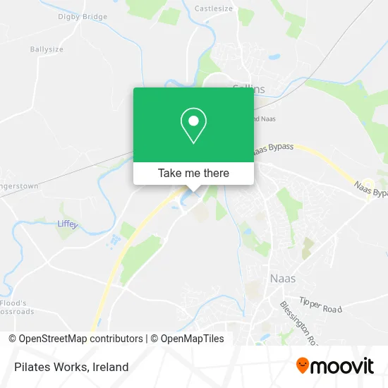 Pilates Works map