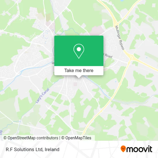R.F Solutions Ltd map