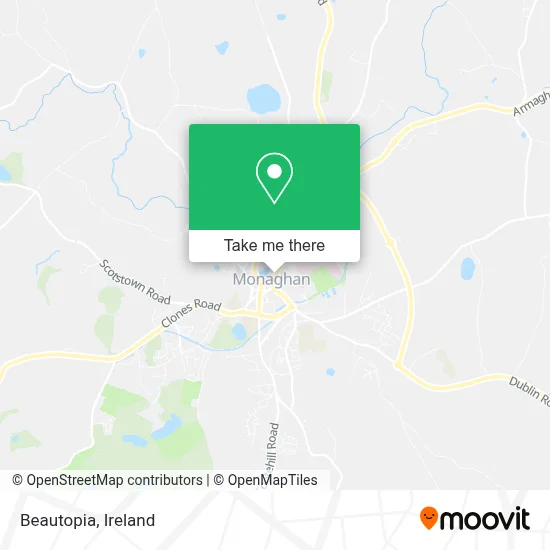 Beautopia map
