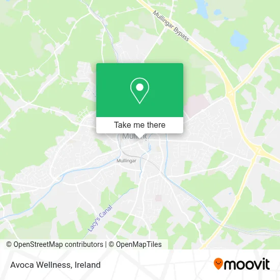 Avoca Wellness map