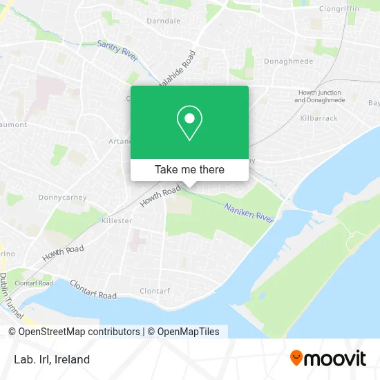 Lab. Irl map