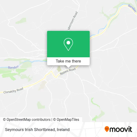Seymours Irish Shortbread map