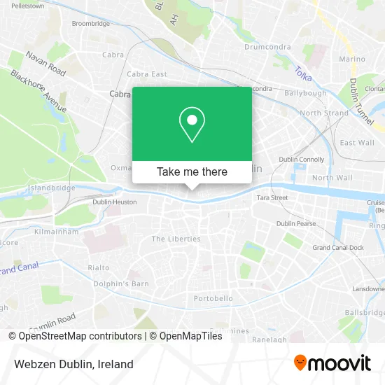 Webzen Dublin map