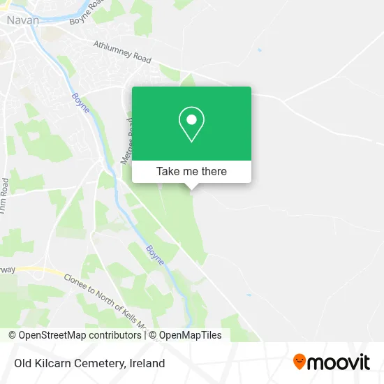 Old Kilcarn Cemetery map