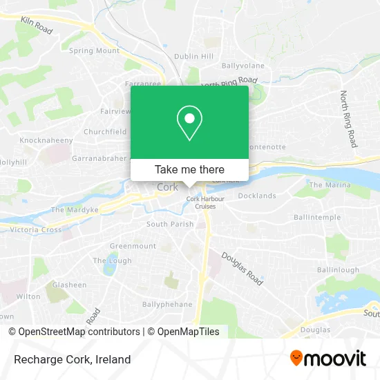 Recharge Cork map
