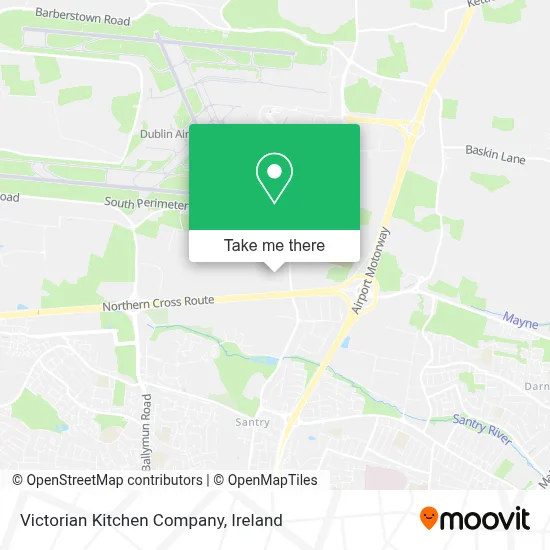 Victorian Kitchen Company map