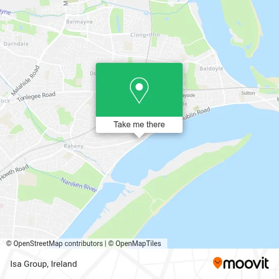 Isa Group map