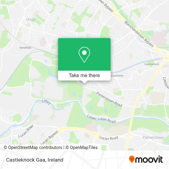 Castleknock Gaa map